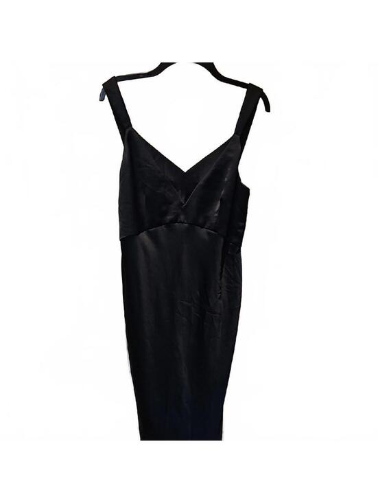 Express Dresses & Skirts - Express Blue Sheath Midi Dress V-Neck Sleeveless Cocktail